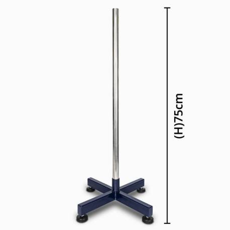 Stand in acciaio inox per indicatori - Altezza 75 cm