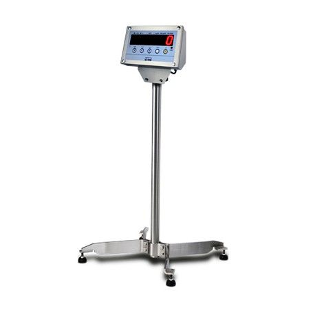 Colonna in acciaio INOX Per indicatori di peso h 917 mm