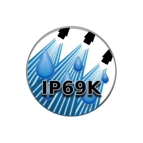 Marcatura grado IP69K