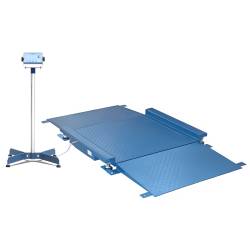 Bilancia da pavimento con rampe