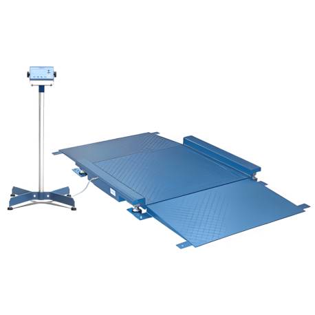 Bilancia da pavimento con rampe