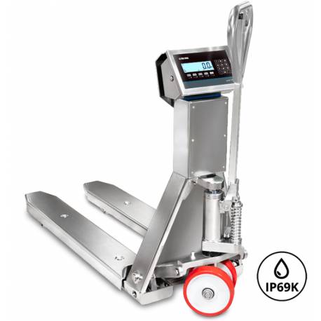 Transpallet con bilancia TP HYGIENX IP69K