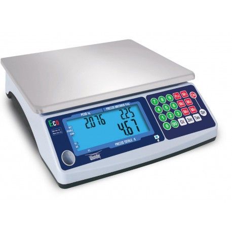 Bilancia Omologata Peso-Prezzo-Importo serie ECO