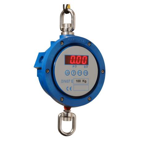 Dinamometro a trazione con golfari girevoli 107E