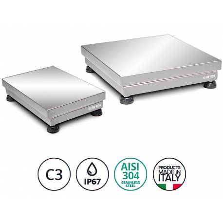 Piattaforma monocella Inox made in Italy