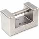 Massa certificata M1 con maniglia 10 kg acciaio inox