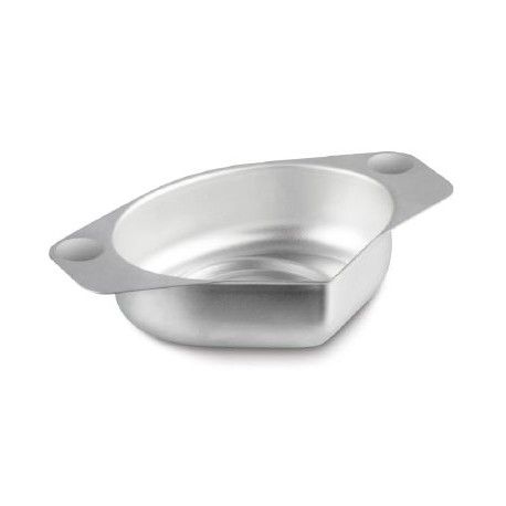 Piatto per pietre preziose, in alluminio, con un pratico beccuccio 