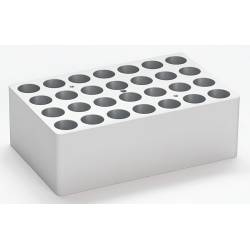 Blocco 28 fori per provette 5/15 ml