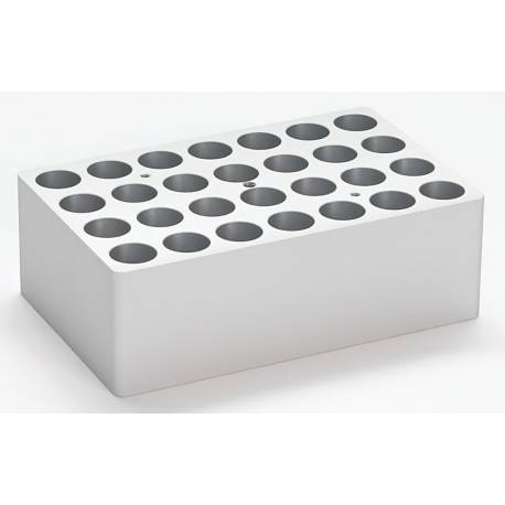 Blocco 28 fori per provette 5/15 ml