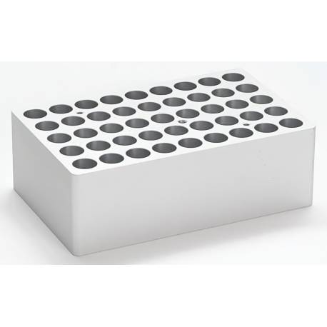 Blocco 45 fori per provette 5 ml