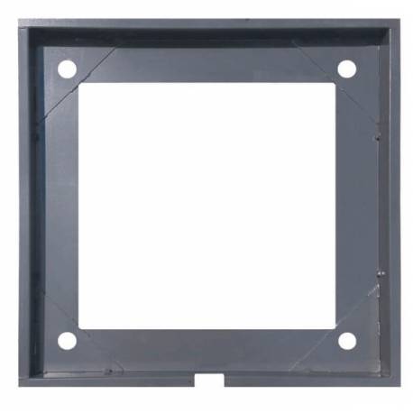 Telaio filo pavimento in metallo verniciato