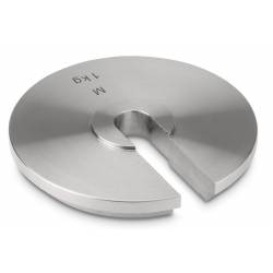 Massa campione a disco da 1 kg classe M1