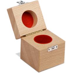 Custodia in legno per peso singolo da 1mg a 500mg