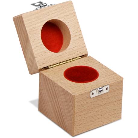 Custodia in legno per peso singolo da 1mg a 500mg