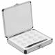 Custodia in alluminio per set di pesi 1mg-500mg