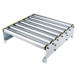 Rulliera per bilance con rulli folli zincati