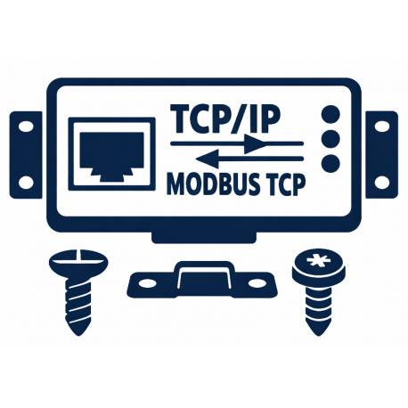 Porta Ethernet TCPIP - Modbus TCP