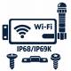 Porta di comunicazione WiFi con antenna IP68/IP69K