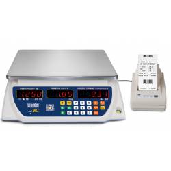 Bilancia omologata BILL M+ peso-prezzo importo con stampante