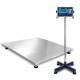 Bilancia da Pavimento Inox 1500 kg Piattaforma 1000x1000