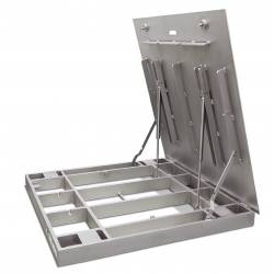 Piattaforma da pavimento inox ETI HYGIENX lavabile IP69K