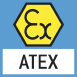 Aree pericolose classificate a rischio di esplosione (ZONA ATEX 2 e 22) con modo di protezione secondo Ex II 3GD IIC T6 T130&deg;C X.